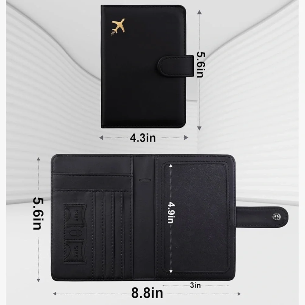 BRAND NEW GOAUS Passport Holder for Travel with Airtag Card Slots